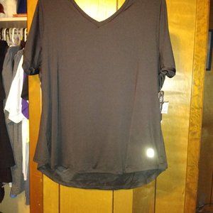 women's black soft shirt
